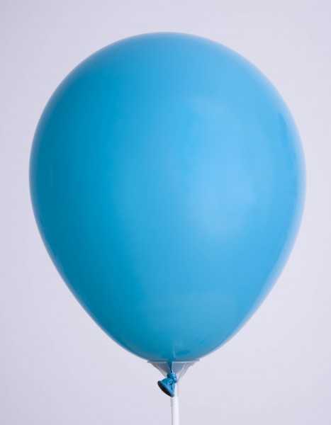 Opaque Turquoise Deco balloons 5 